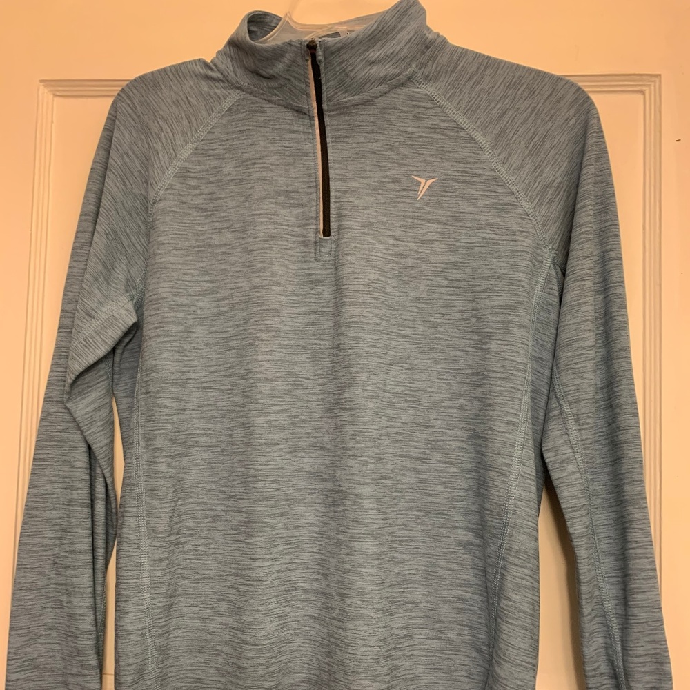 Boys Light Blue Old Navy Active Half Zip Pullover